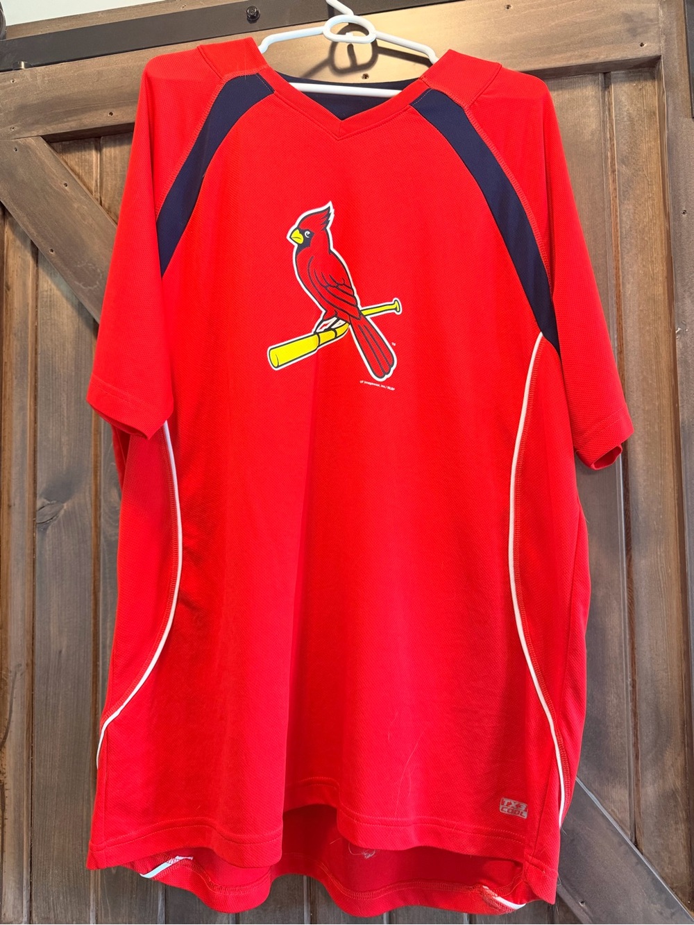 St. Louis Cardinals Red Baseball Pullover